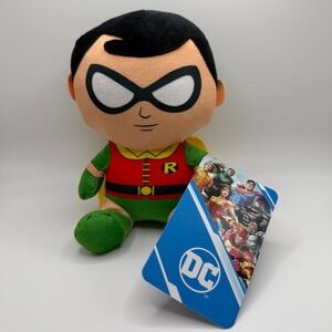 DC Comics Justice League Robin Plush Toy Factory 7" Stuffed Boy Wonder NWT